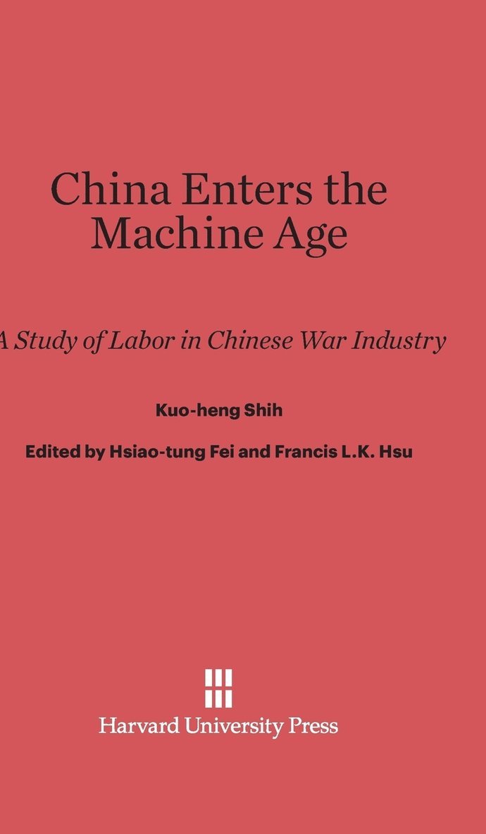 China Enters the Machine Age 1