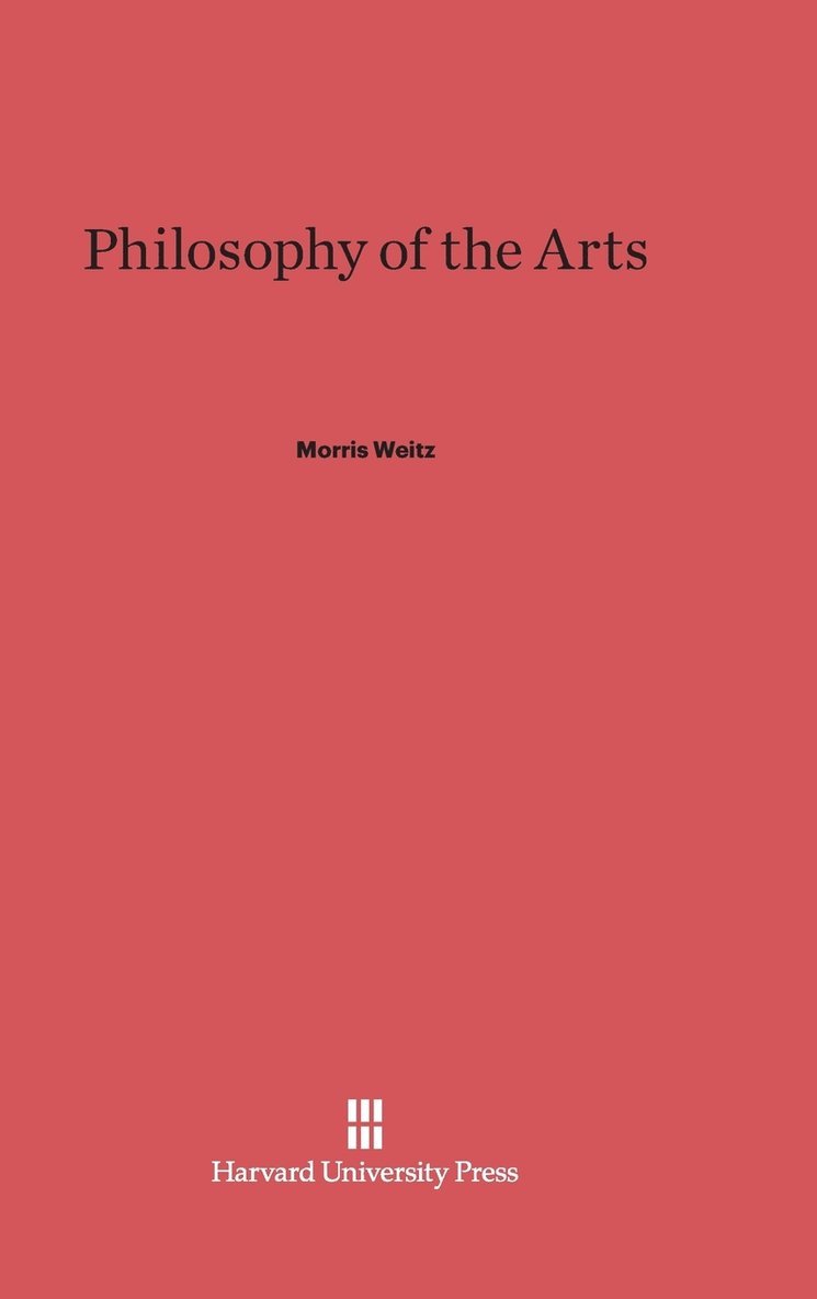 Philosophy of the Arts 1