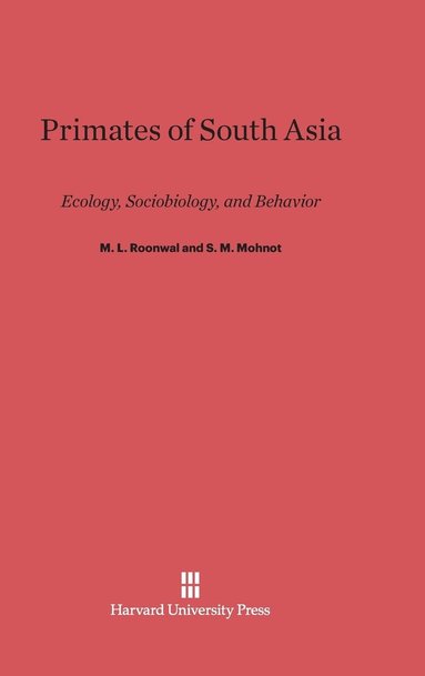 bokomslag Primates of South Asia