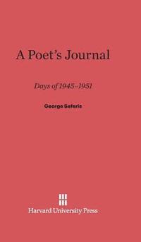 bokomslag A Poet's Journal