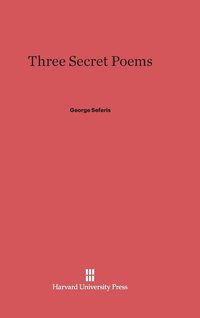 bokomslag Three Secret Poems