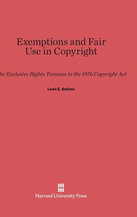 bokomslag Exemptions and Fair Use in Copyright