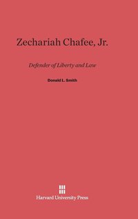 bokomslag Zechariah Chafee, Jr.
