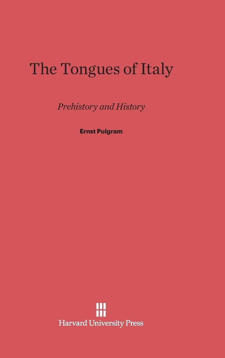 The Tongues of Italy 1