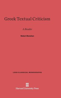 bokomslag Greek Textual Criticism