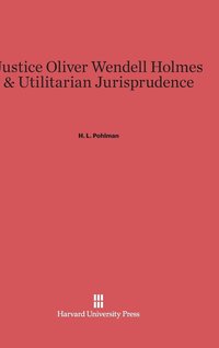 bokomslag Justice Oliver Wendell Holmes and Utilitarian Jurisprudence