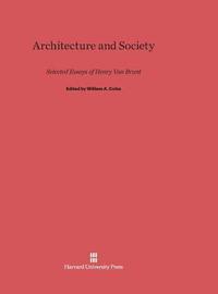 bokomslag Architecture and Society