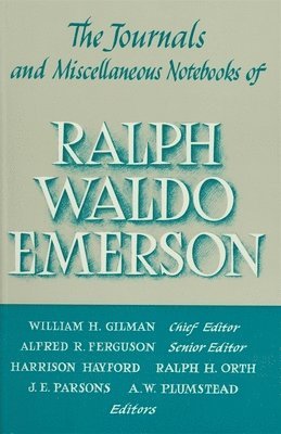 bokomslag Journals and Miscellaneous Notebooks of Ralph Waldo Emerson: Volume X 18471848