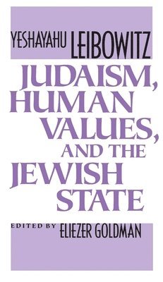 bokomslag Judaism, Human Values, and the Jewish State