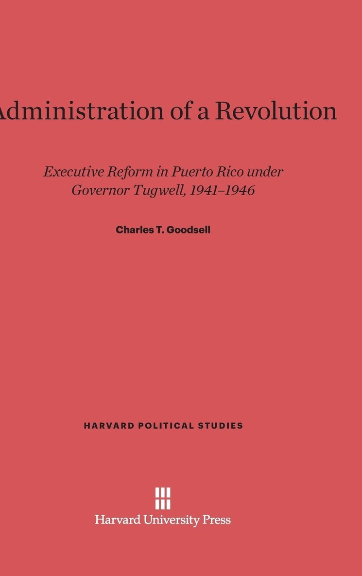 Administration of a Revolution 1