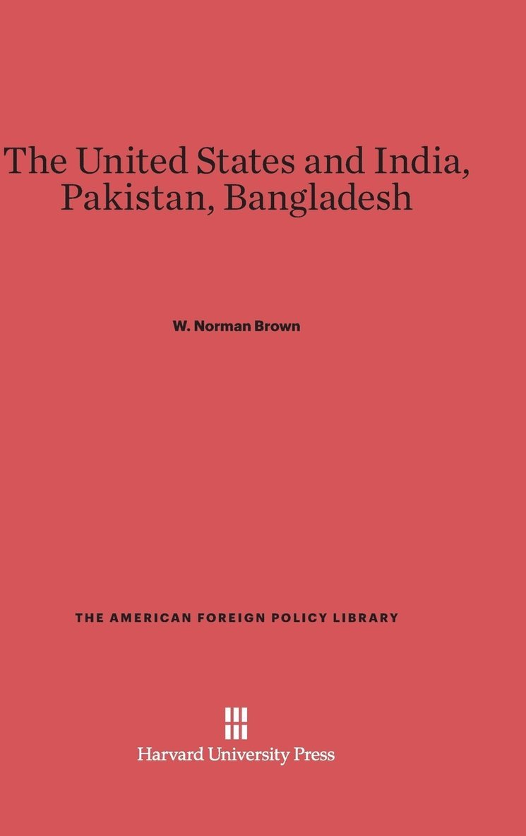 The United States and India, Pakistan, Bangladesh