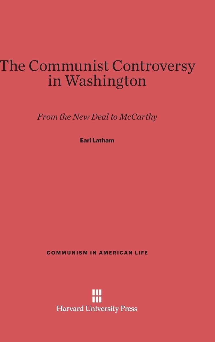 The Communist Controversy in Washington 1