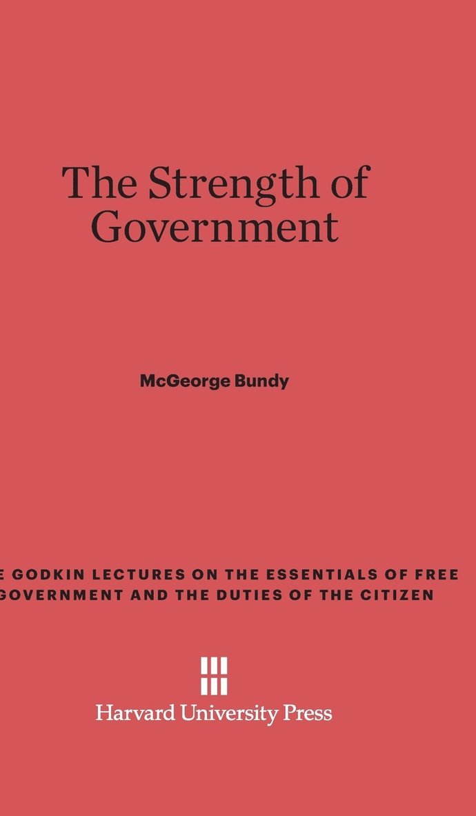 The Strength of Government 1