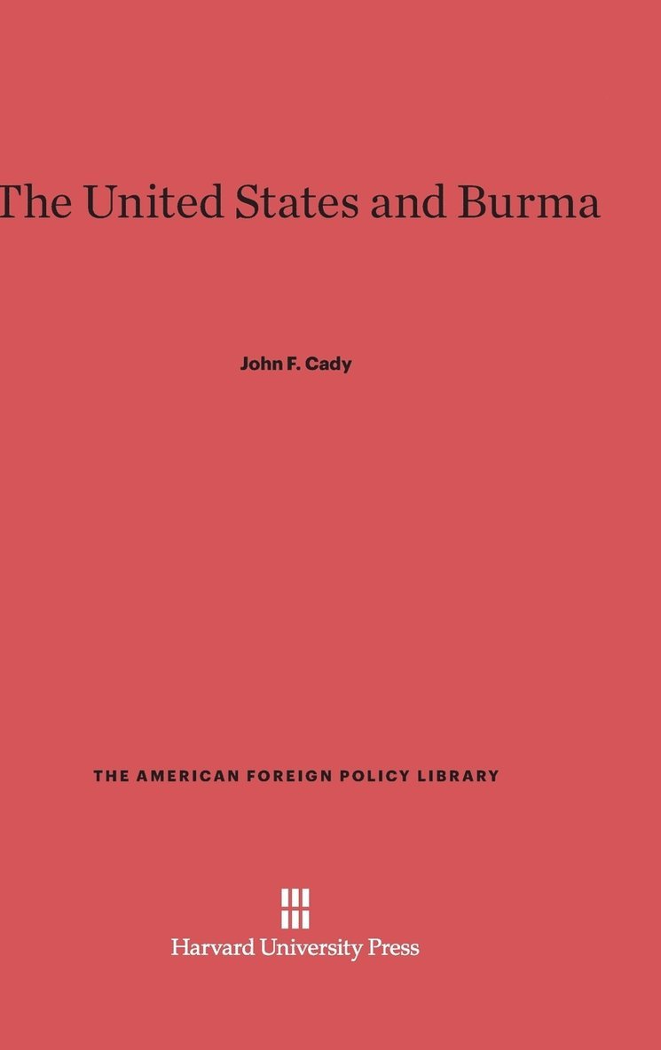 The United States and Burma 1