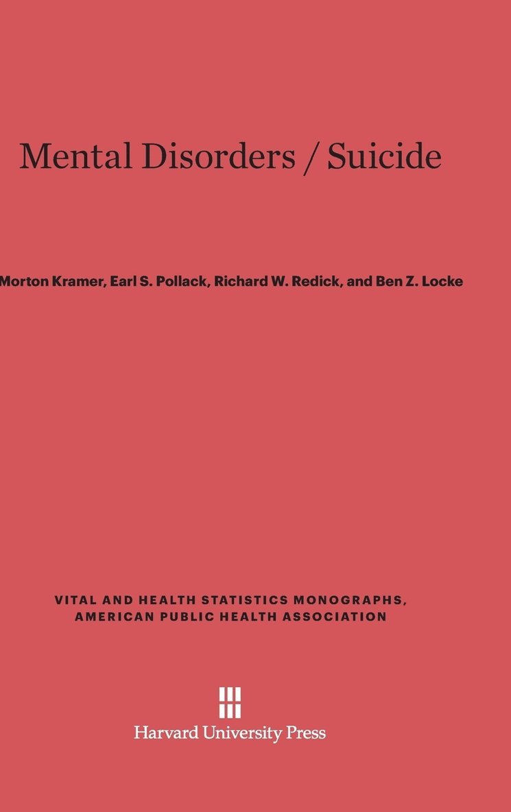 Mental Disorders / Suicide 1