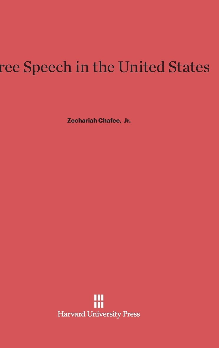 Free Speech in the United States 1