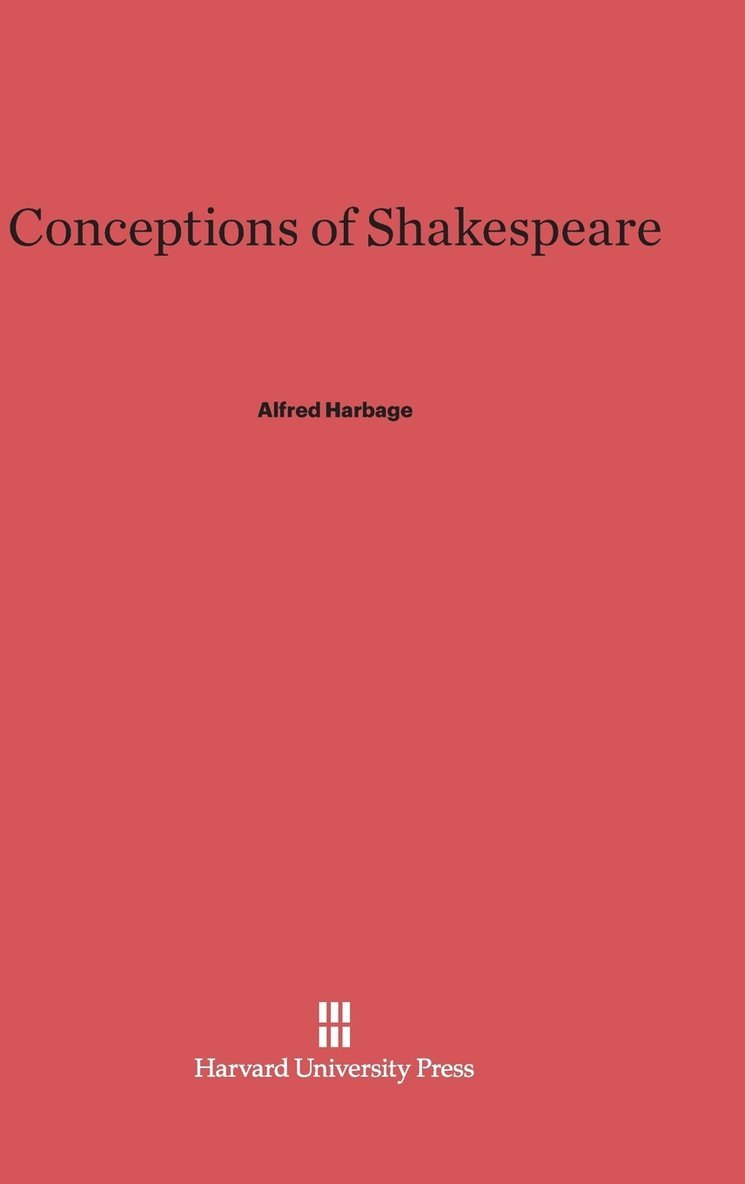 Conceptions of Shakespeare 1