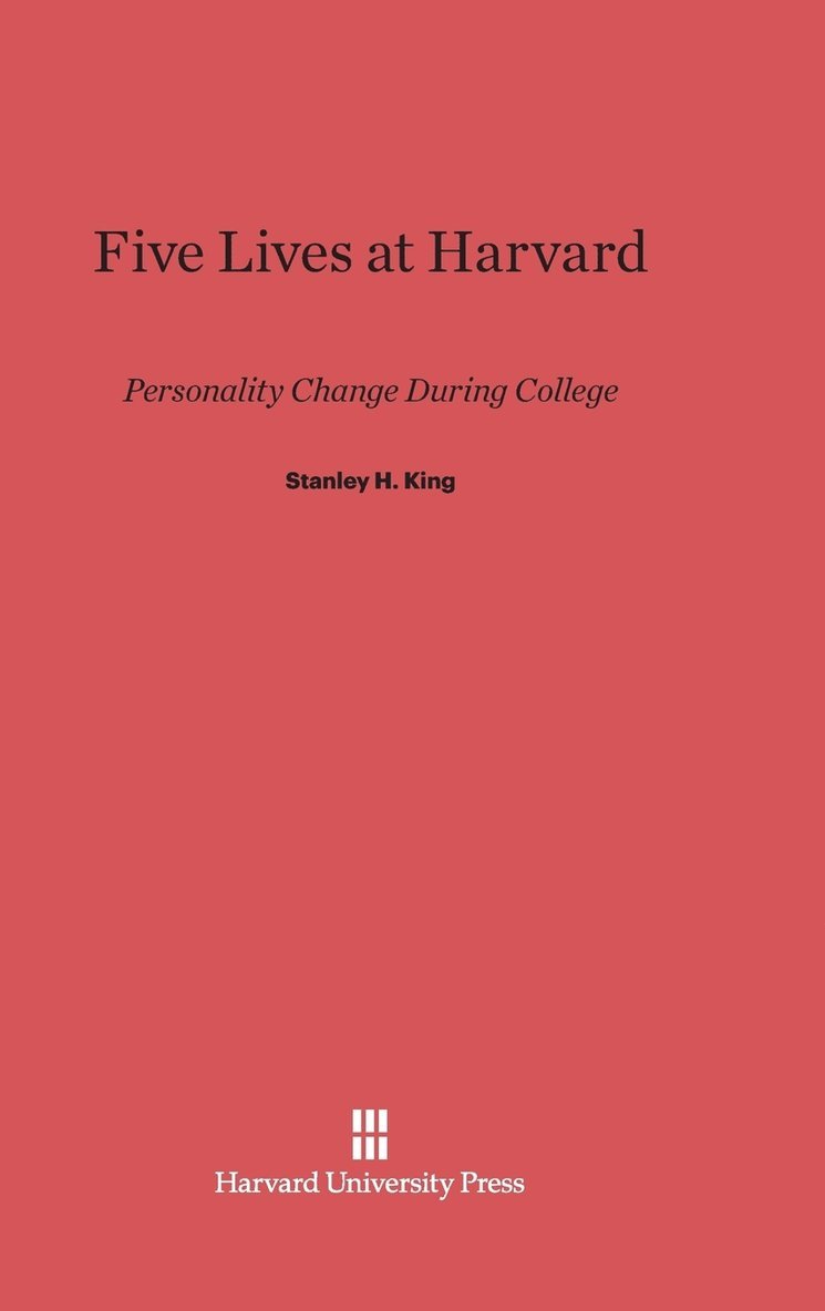 Five Lives at Harvard 1