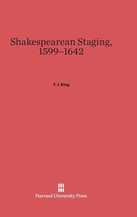 bokomslag Shakespearean Staging, 1599-1642