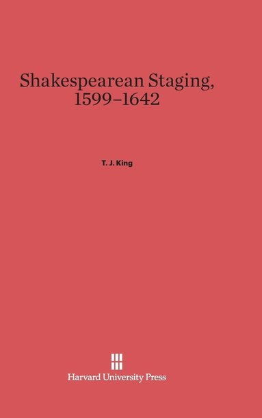 bokomslag Shakespearean Staging, 1599-1642