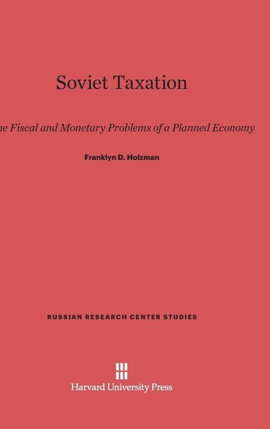 bokomslag Soviet Taxation