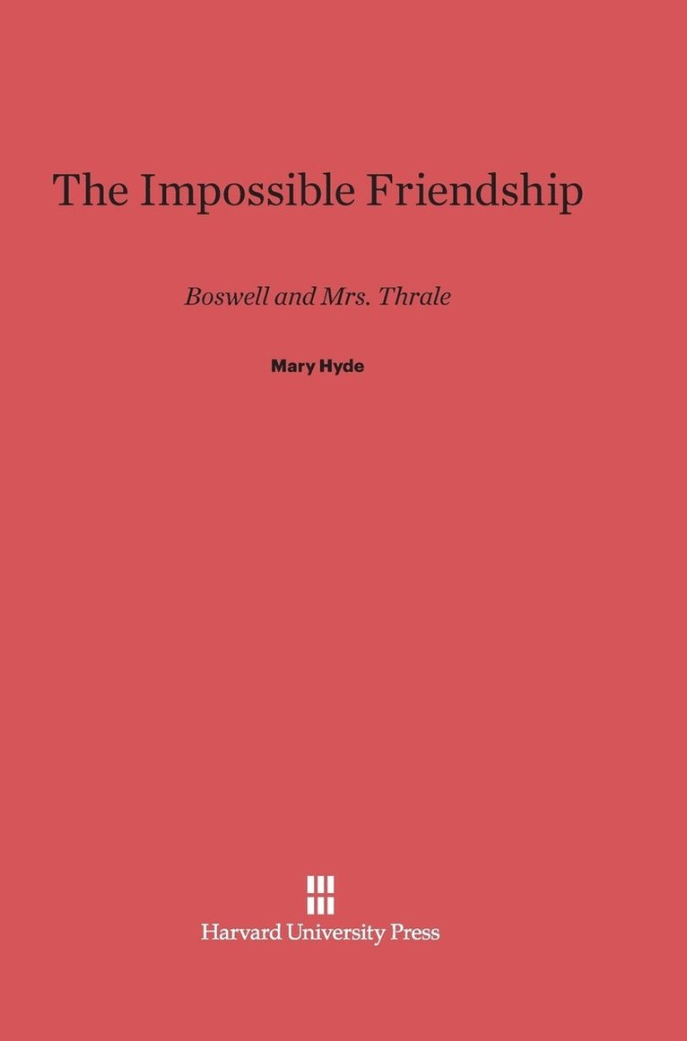 The Impossible Friendship 1