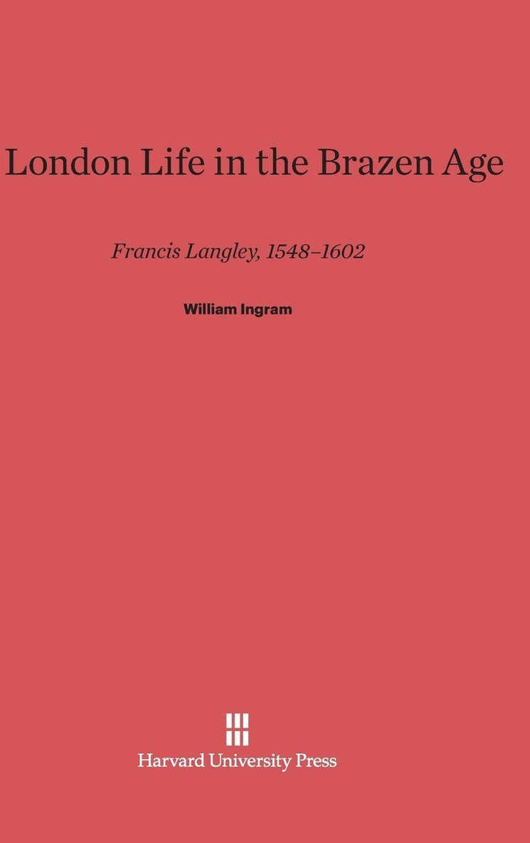 A London Life in the Brazen Age 1