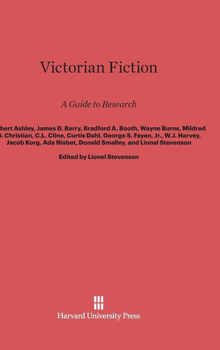 Victorian Fiction 1