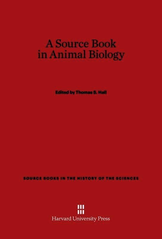 Source Book in Animal Biology