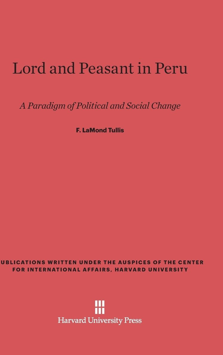 Lord and Peasant in Peru 1