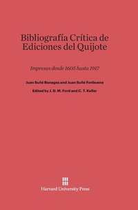 bokomslag Bibliografa Crtica de Ediciones del Quijote