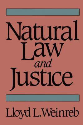 bokomslag Natural Law and Justice