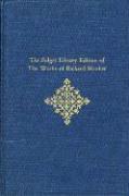 The Folger Library Edition of The Works of Richard Hooker: Volume III Of the Laws of Ecclesiastical Polity: Books VI, VII, VIII 1