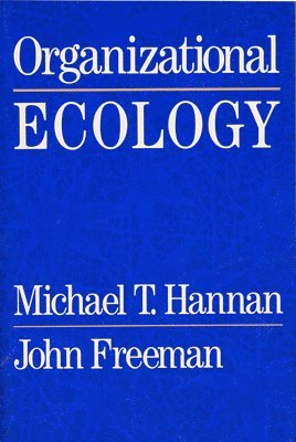 Organizational Ecology 1
