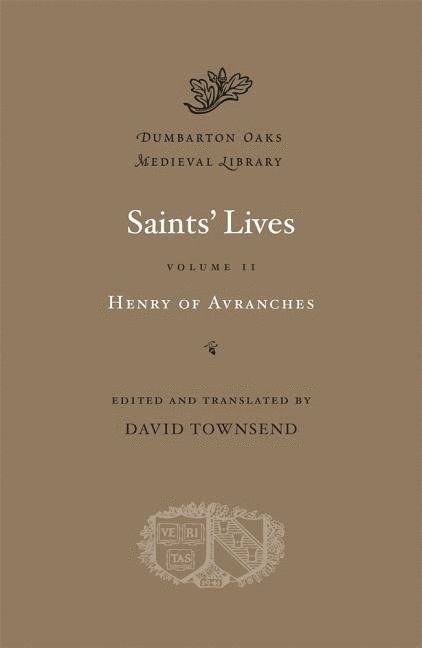 Saints' Lives: Volume II 1