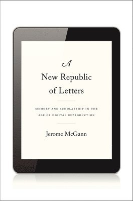 A New Republic of Letters 1