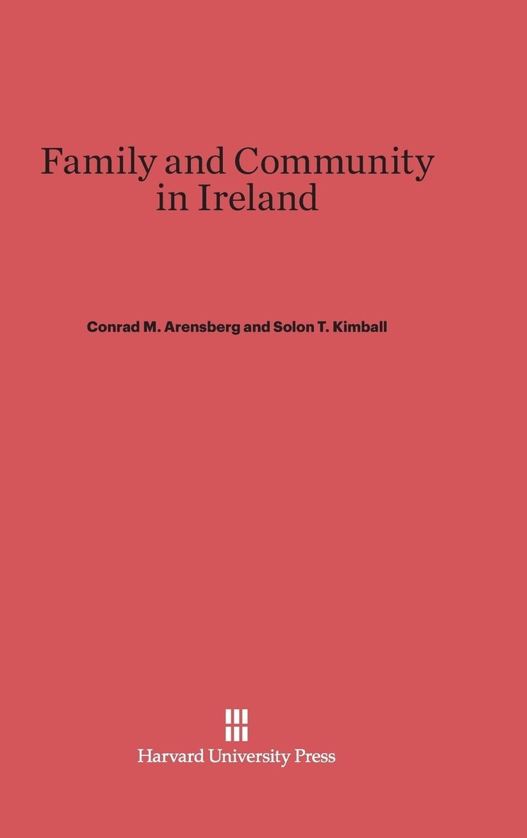 Family and Community in Ireland 1