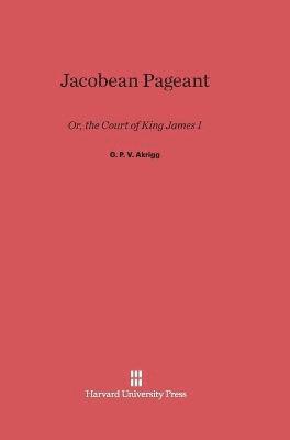 bokomslag Jacobean Pageant