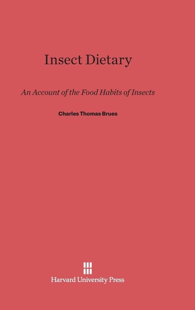 bokomslag Insect Dietary