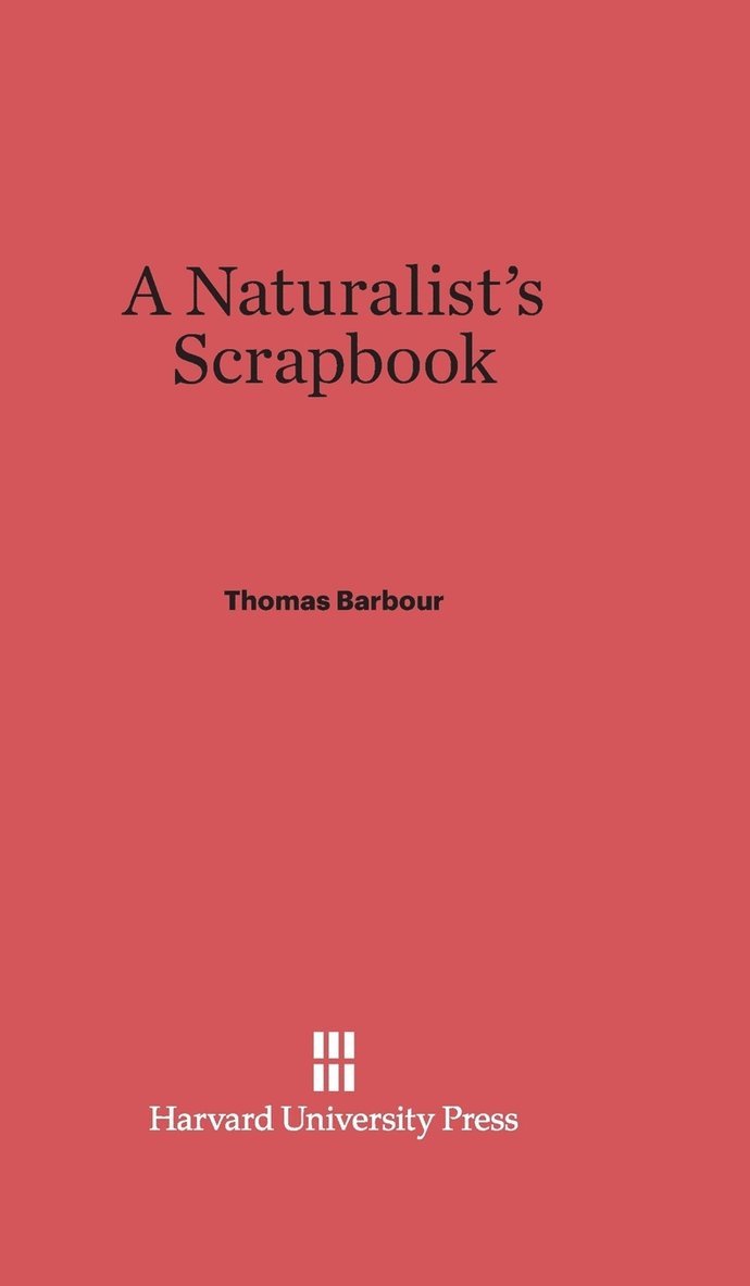 A Naturalist's Scrapbook 1