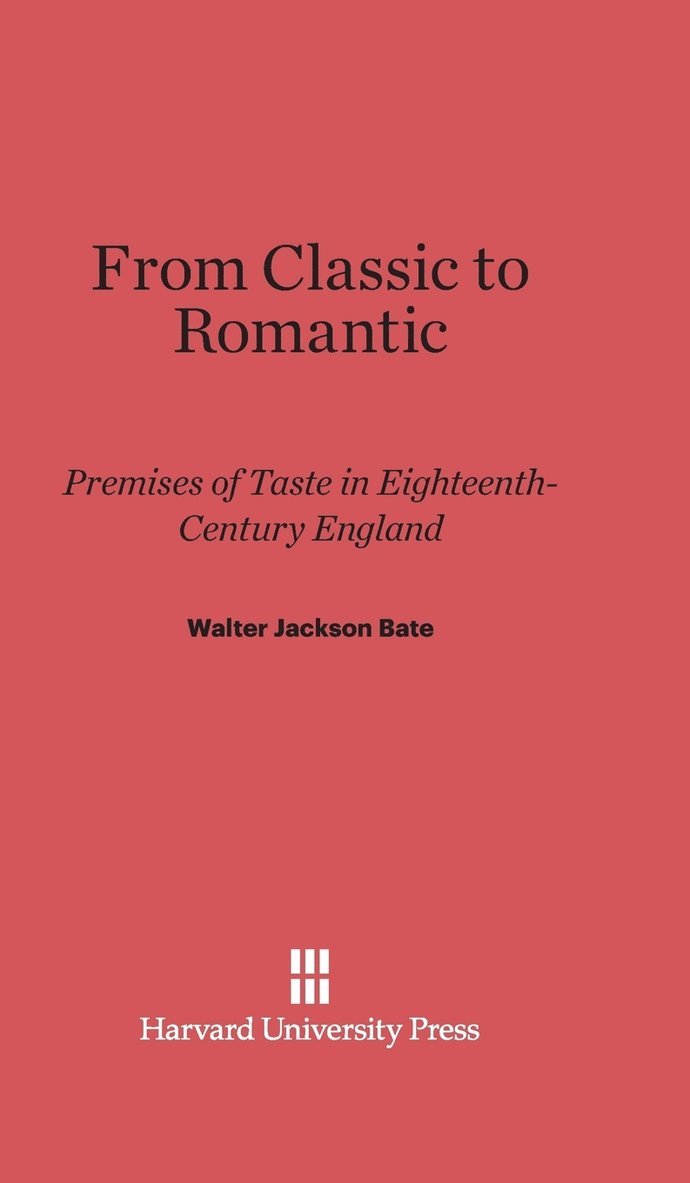 From Classic to Romantic