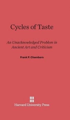 bokomslag Cycles of Taste