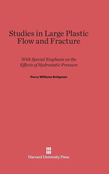 bokomslag Studies in Large Plastic Flow and Fracture