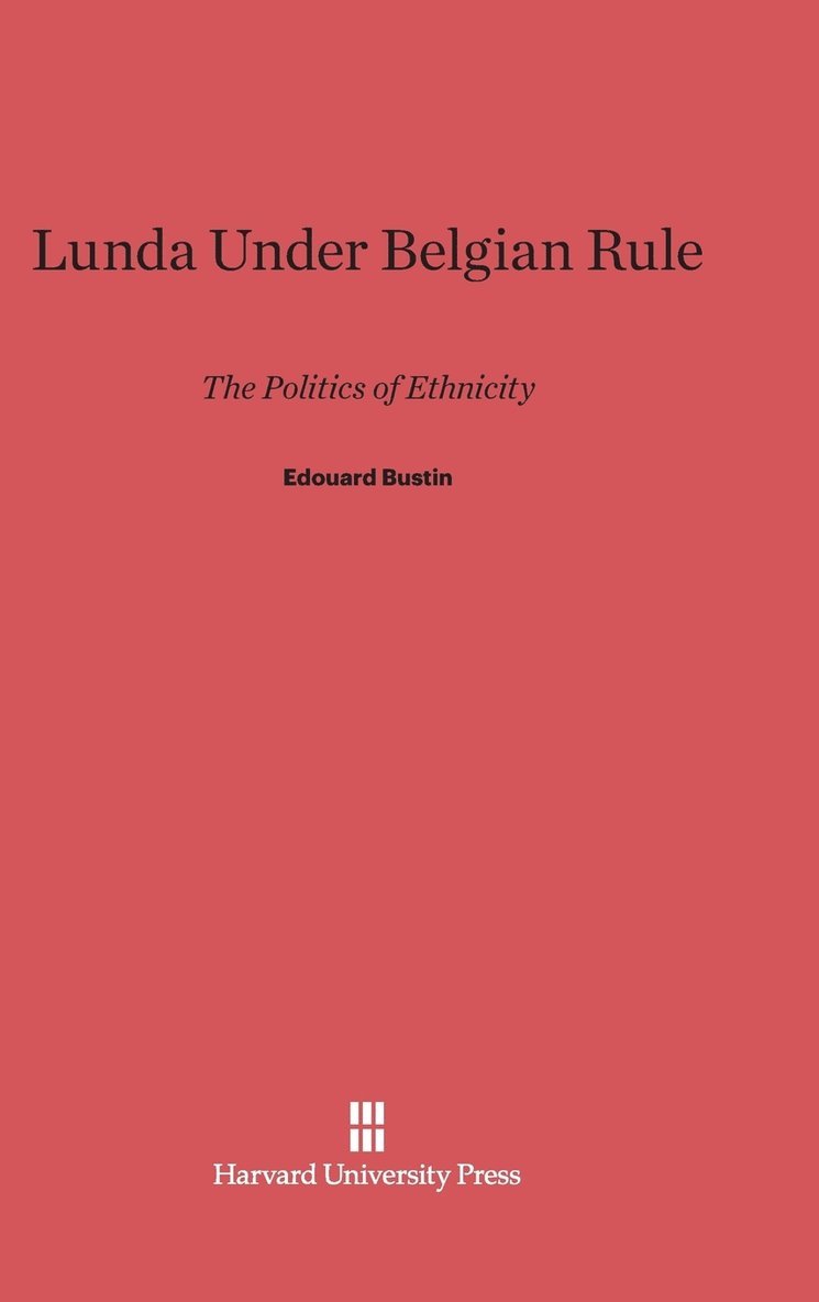 Lunda Under Belgian Rule 1