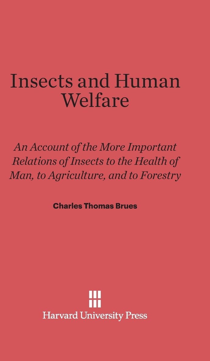 Insects and Human Welfare 1