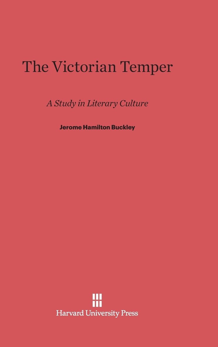 The Victorian Temper 1