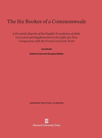 bokomslag The Six Bookes of a Commonweale