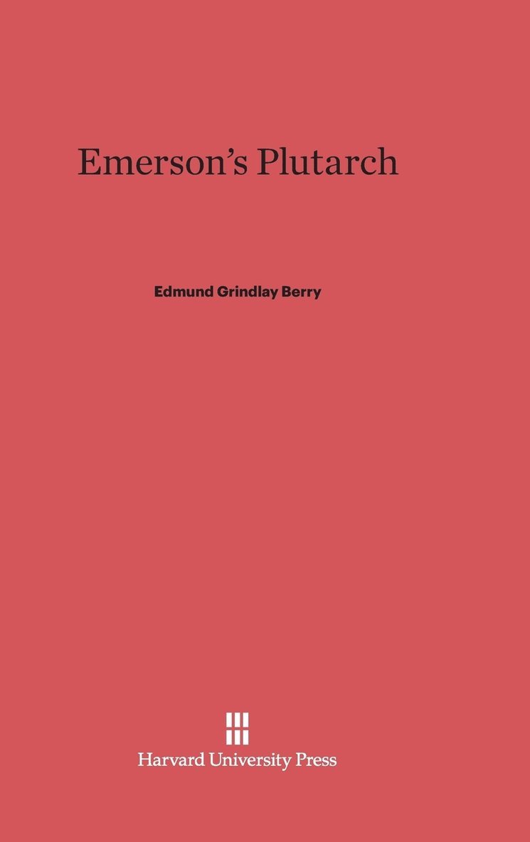Emerson's Plutarch 1