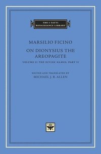 bokomslag On Dionysius the Areopagite: Volume 2