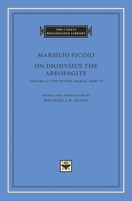 On Dionysius the Areopagite